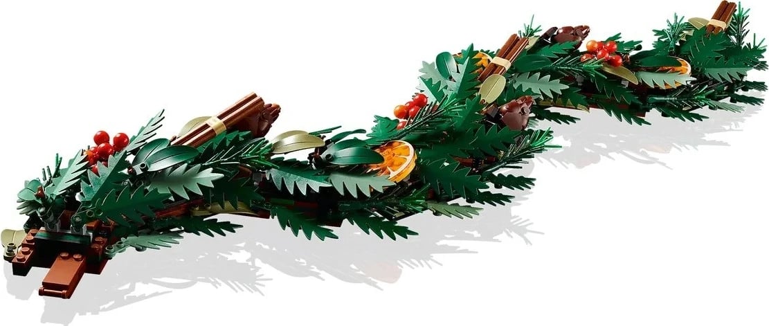 Lodra LEGO ICONS 10340 Wreath, për të rritur, shumëngjyrëshe