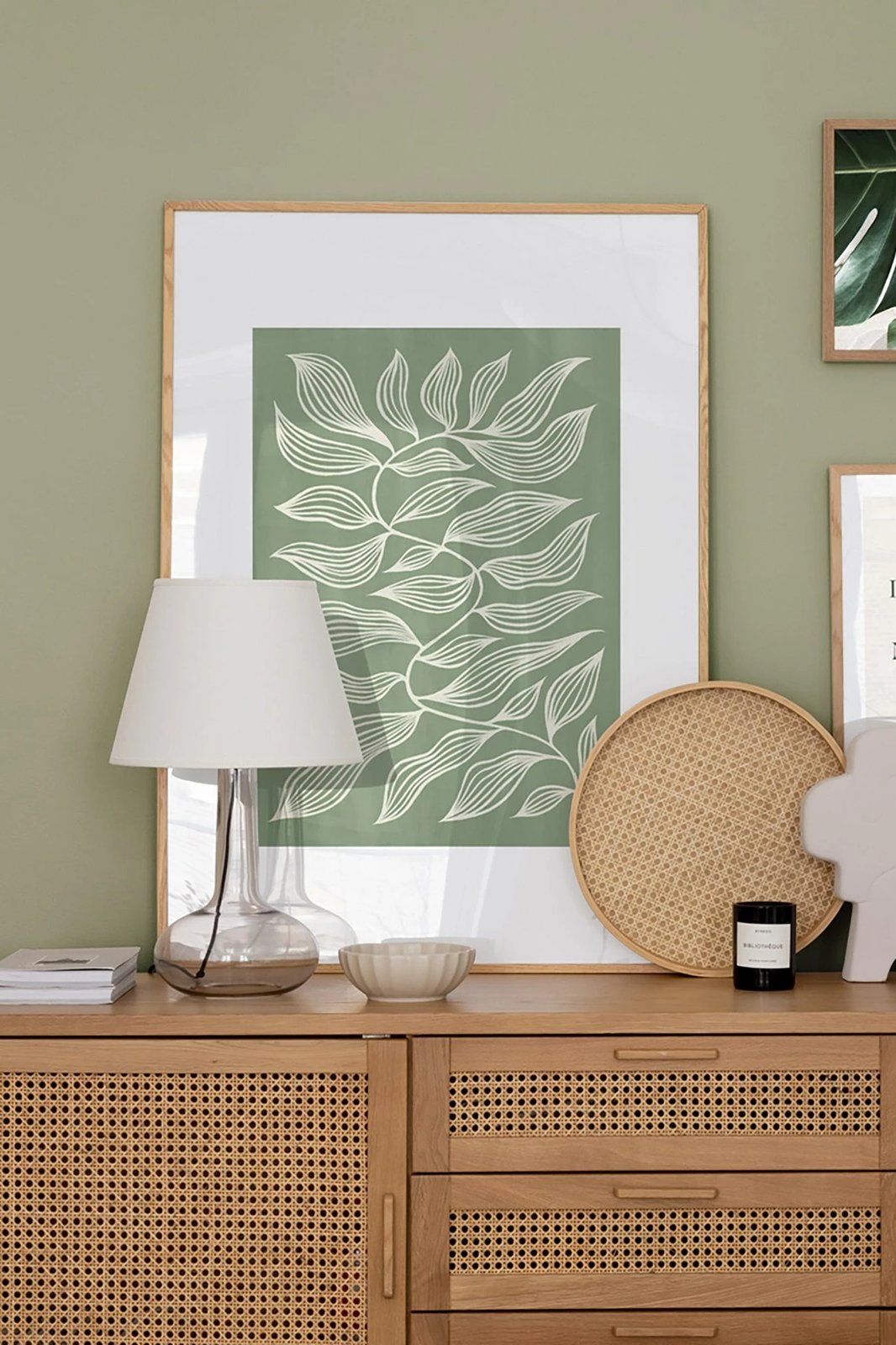 Pikturë dekorative me kornizë, Wallity, Tekhamcerceve32, shumëngjyrëshe, 33x48cm