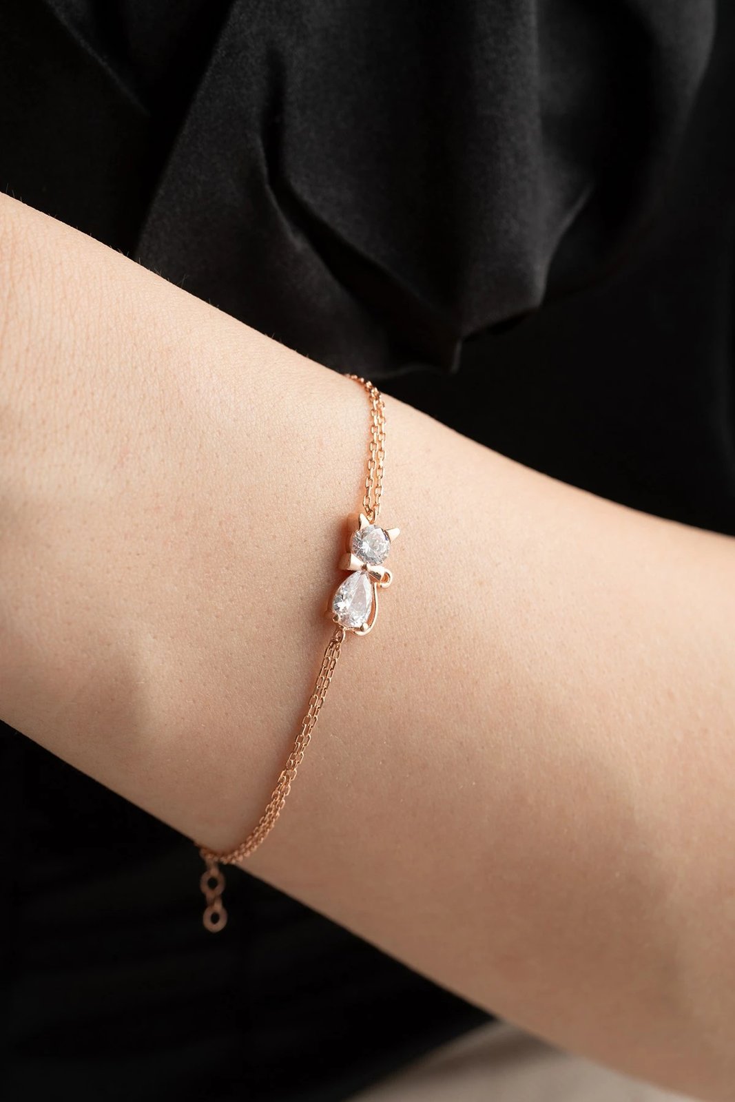 Byzylyk argjendi Jumeon, ngjyrë rozë e artë, NRZ998908