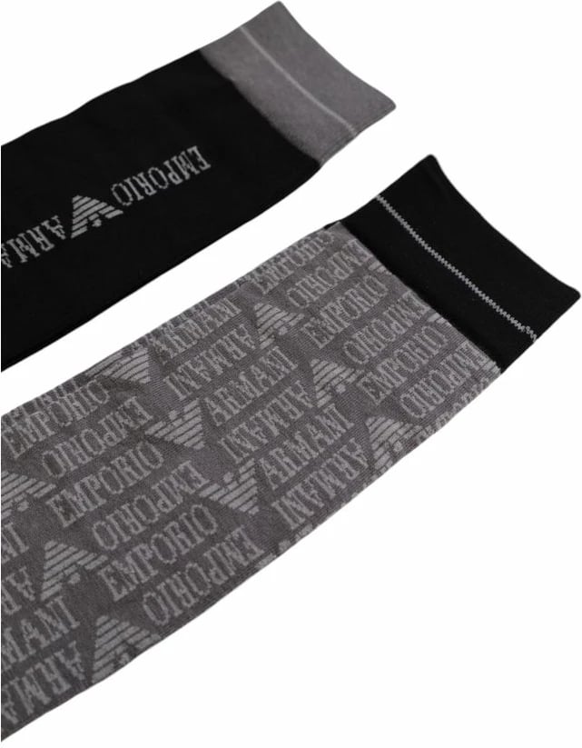 Çorape për meshkuj Emporio Armani, e zezë