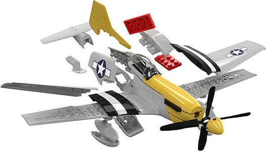 Model plastik avion Airfix QUICKBUILD Mustang P-51D, J6016