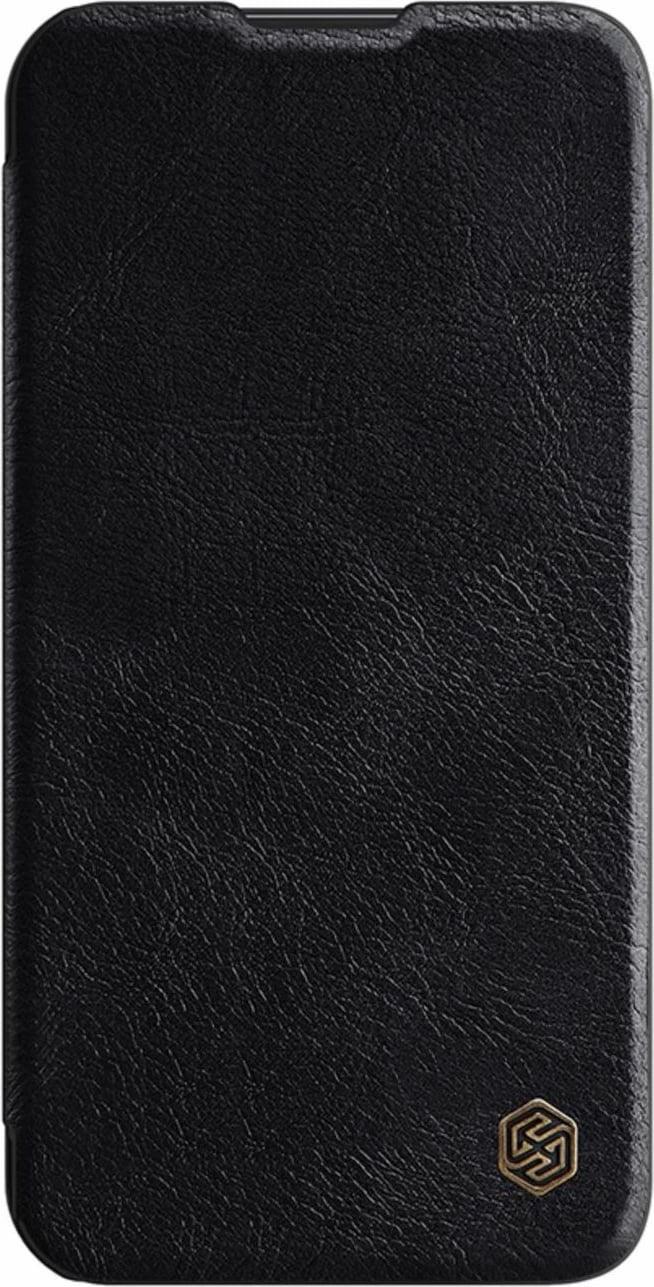 Mbështjellës Nillkin Qin Leather Pro Case për iPhone 14 Plus, me kapak kamere, e zezë