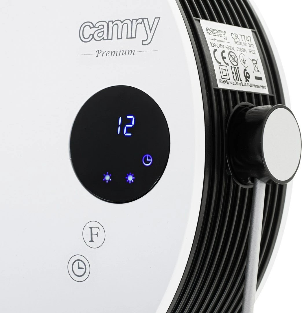 Radiator banjoje Adler CAMRY CR 7747, 2000 W, i bardhë