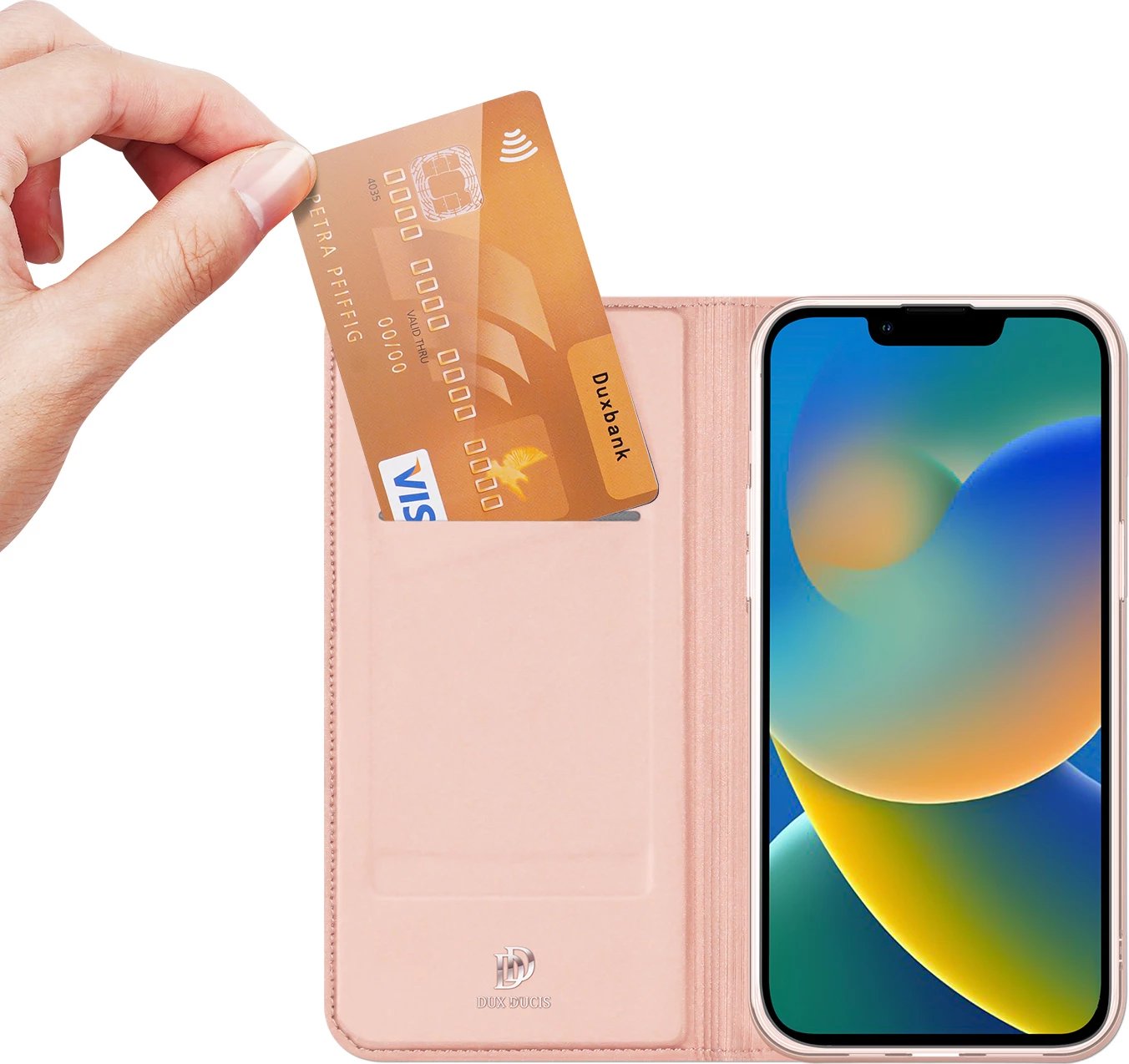 Mbështjellës Dux Ducis Skin Pro për iPhone 14 Plus, rozë Mbështjellës Dux Ducis Skin Pro për iPhone 14 Plus, rozë