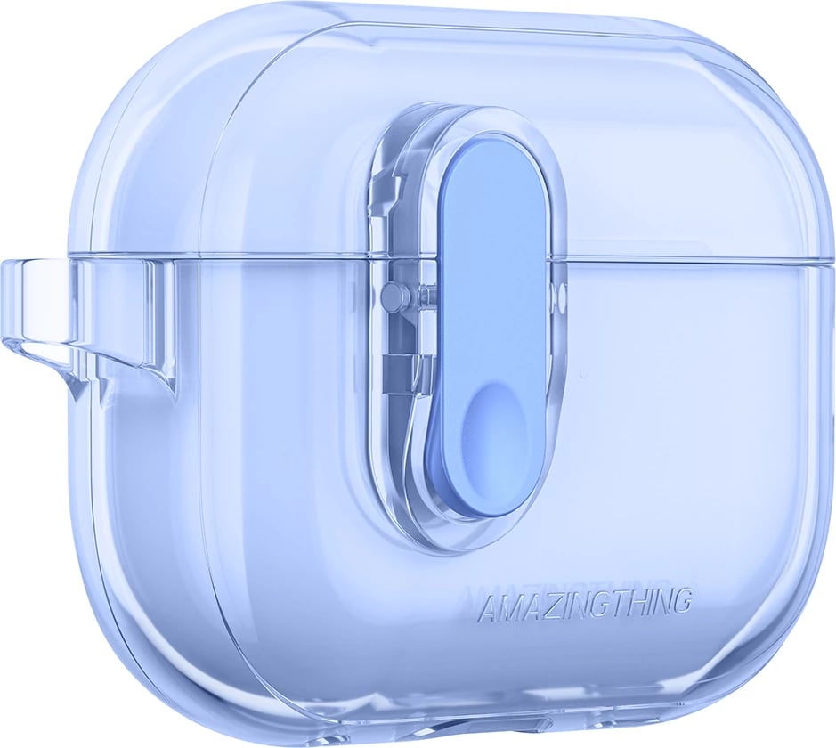 Mbështjellës AmazingThing Minimal për AirPods Pro 2, silikon, Blu deti