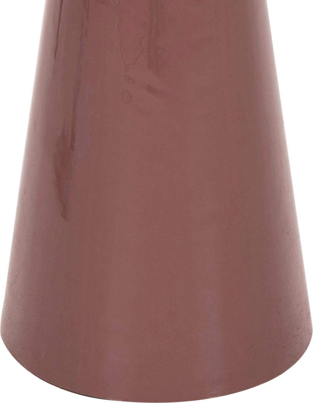 Tavolinë ndihmëse LATUR FH4250.06 metalike, ngjyrë kafe e kuqe-ari, Φ30,5x39-42H cm