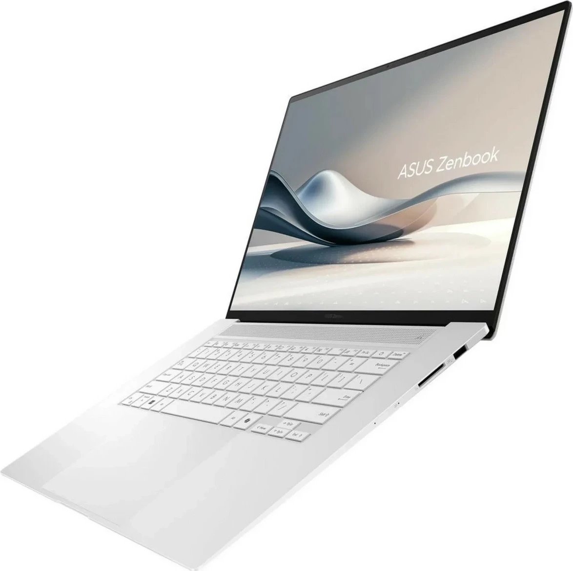 Laptop Asus ZenBook S16 OLED UM5606WA-RK267X, AI 9 HX 370, 16", 32GB, 1TB, Bardhë