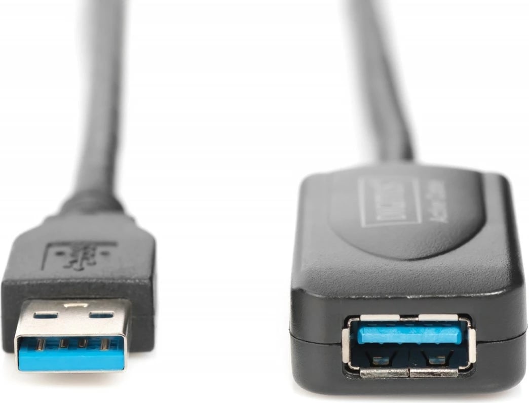 Kabllo zgjatuese USB 3.0 Digitus DA-73104, 5m, e zezë