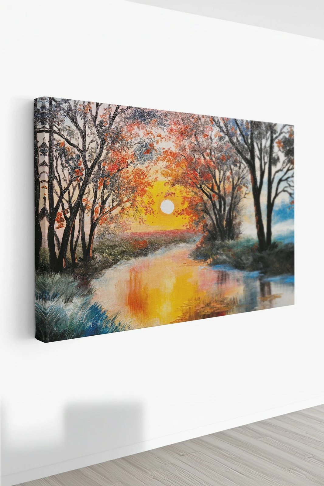 Pikturë dekorative në kanavacë, shumëngjyrëshe, Wallity Ersyfdc166, 50x70cm