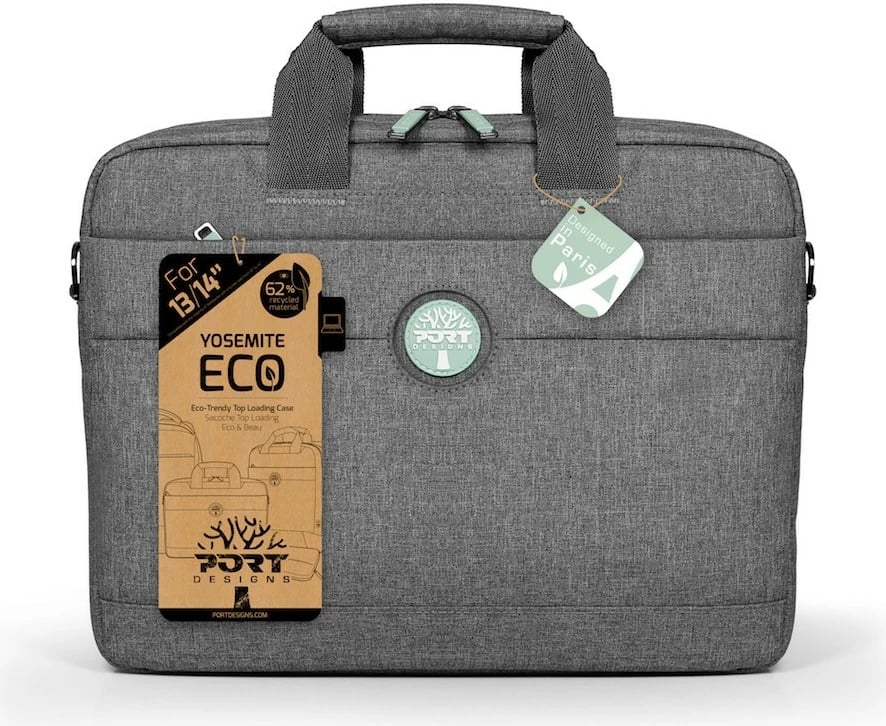 Kasë laptopi PORT Designs Yosemite Eco Toploading 13-14 inç, gri