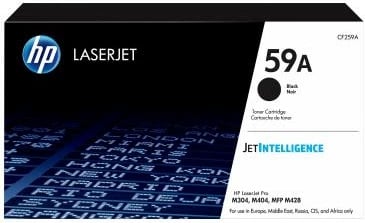 Toner, HP 59A CF259A për LaserJet Pro M304/M404/MFP M428, rendiment 2400–4400 faqe, i zi
