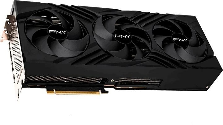 Kartelë grafike PNY GeForce RTX 4080 SUPER 16GB OC LED TF, e zezë
