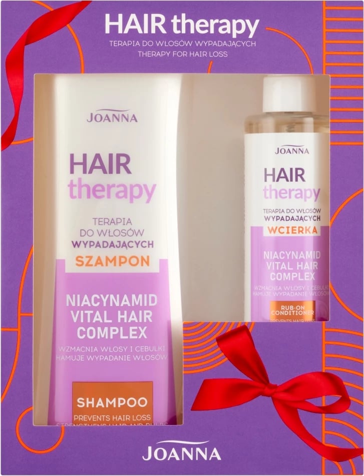 Set për flokë Joanna Hair Therapy kundër rënies, 2 copë