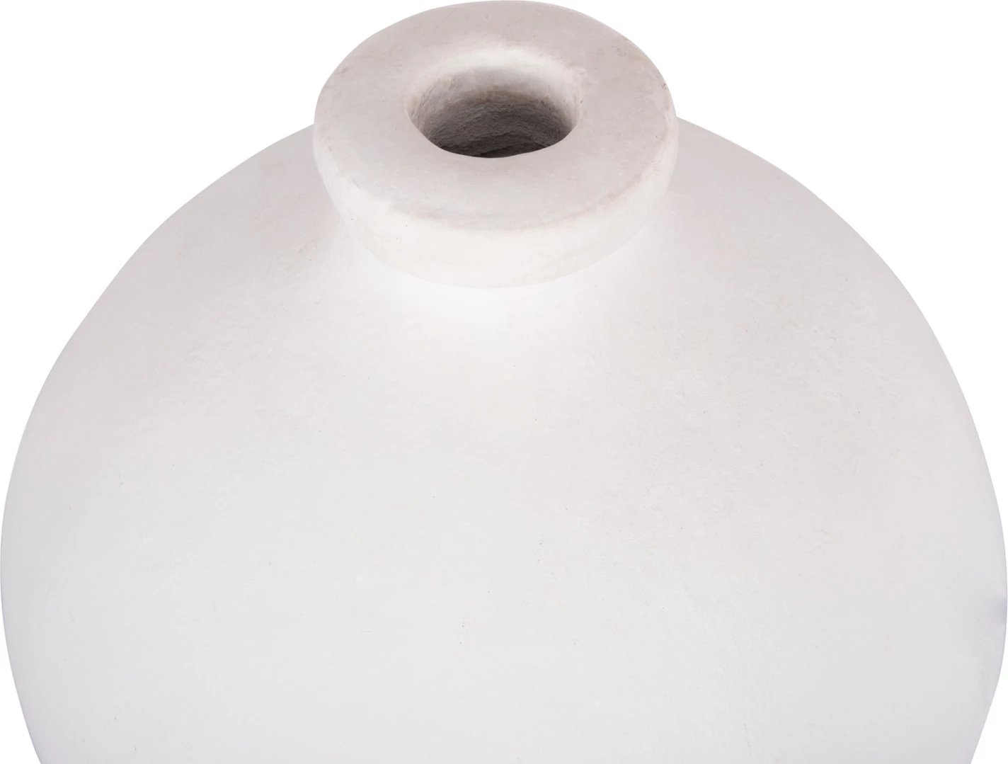 Vazo dekorative CLAYVON FH4410 terrakota ngjyrë bardhë 18x18x20Hcm