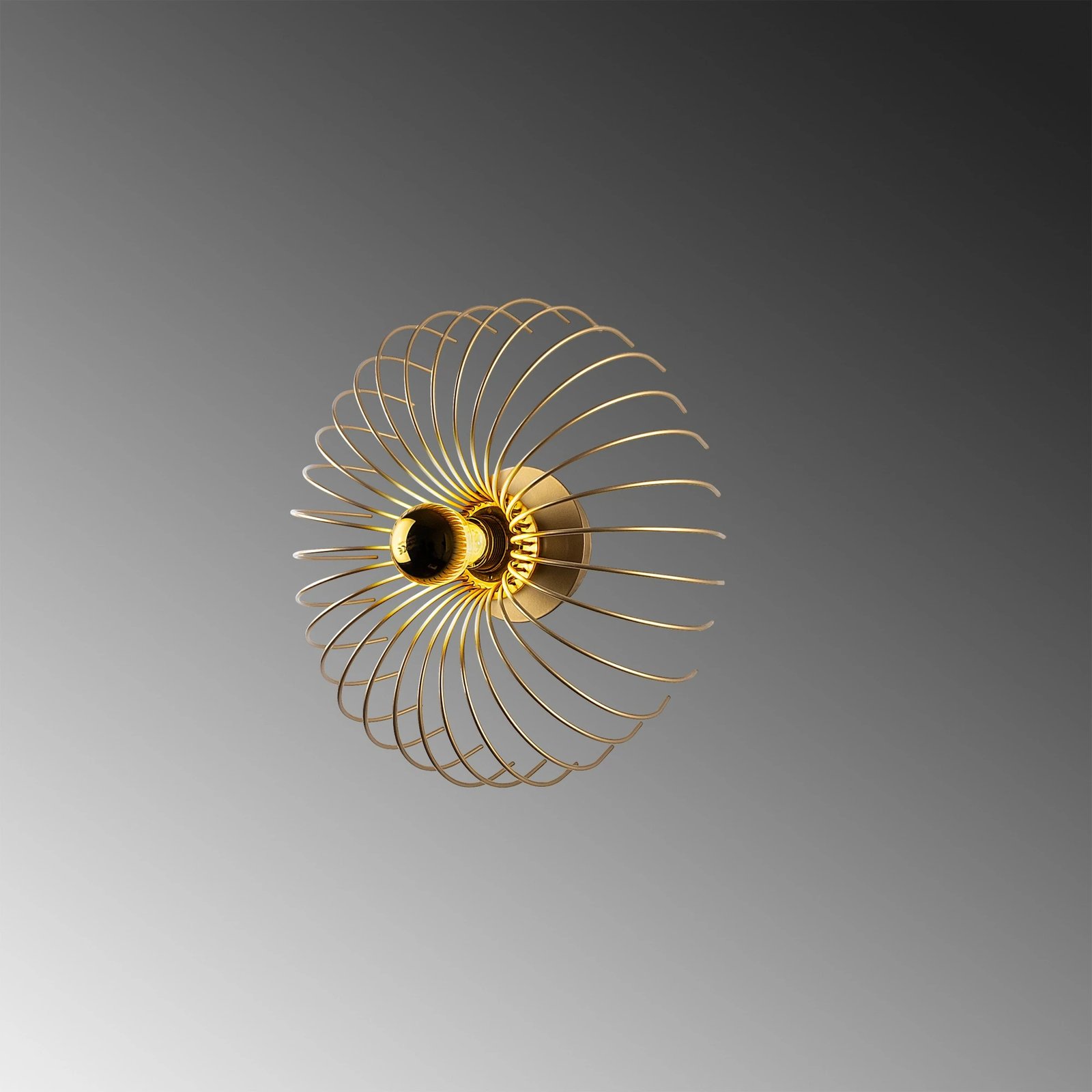 Llambë muri Opviq, Karsortel, ngjyrë ari, N-645-1 Llambë muri Opviq, Karsortel, ngjyrë ari, N-645-1