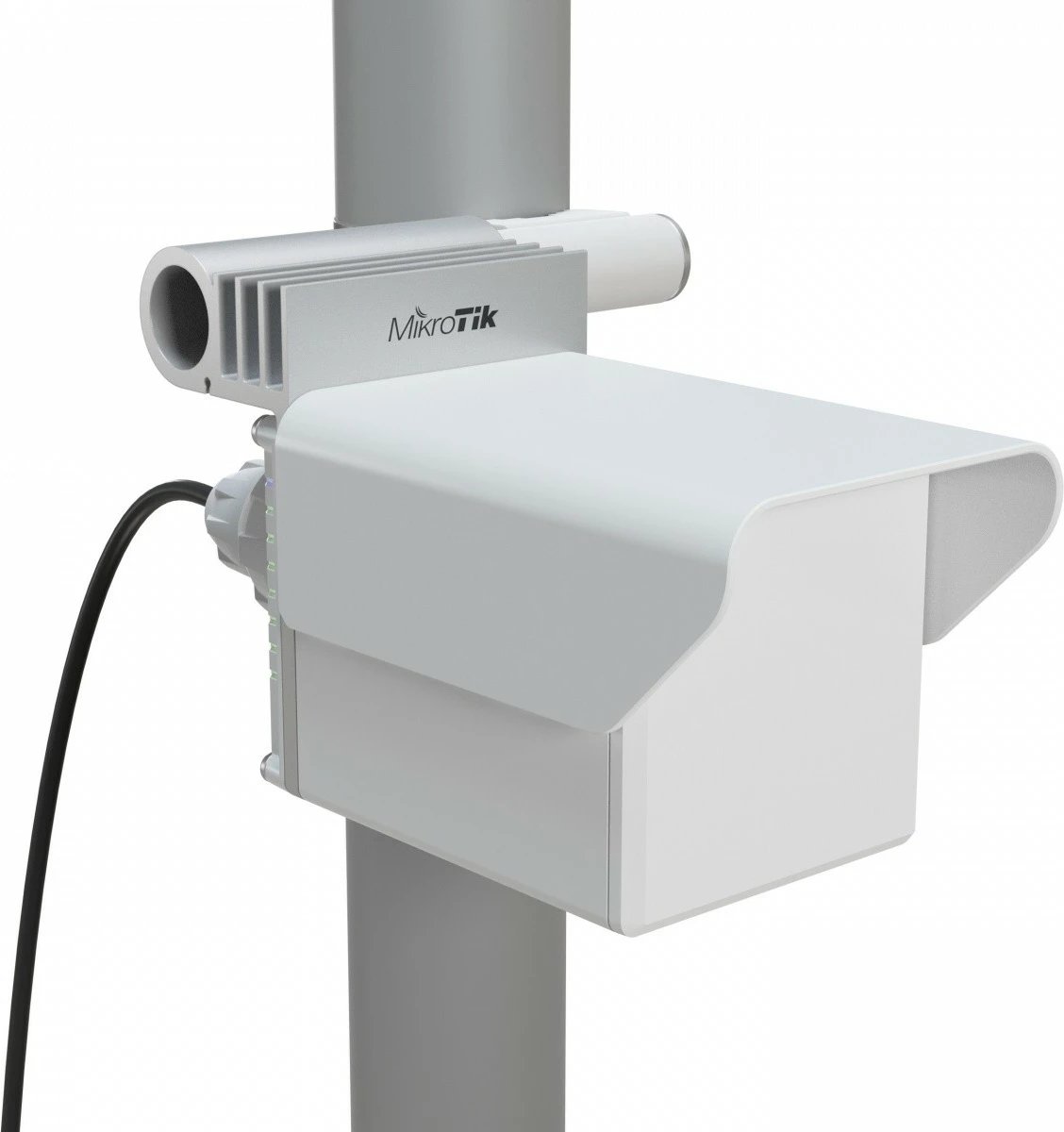 Antena CPE MikroTik Cube 60Pro ac CUBEG-5AC60AY, 60 GHz 802.11ay PTP deri 2.4 km, PoE, RJ-45, 433 Mbit/s, e bardhë
