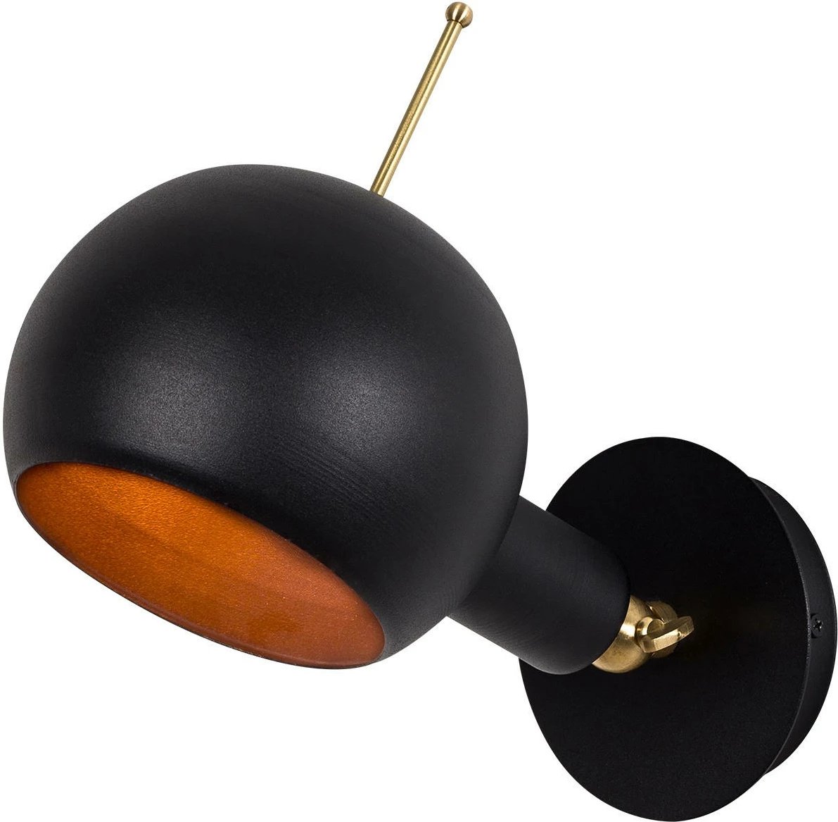 Llambë muri Opviq, Sivani - MR-660, e zezë dhe bakri Llambë muri Opviq, Sivani - MR-660, e zezë dhe bakri