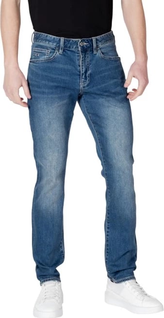 Jeans për meshkuj Armani Exchange, të kaltra