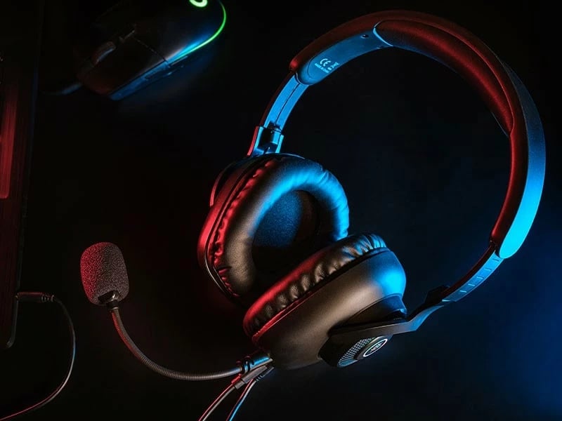Kufje gaming Tracer GameZone Mobile Hybrid BT+2.4G, wireless, mikrofon i ndashëm, 20h, të zeza