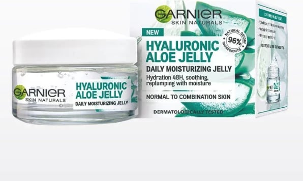 Xhel-Krem Hidratues Hyaluronic Aloe për Lëkurë Normale/Mix Garnier, 50 ml