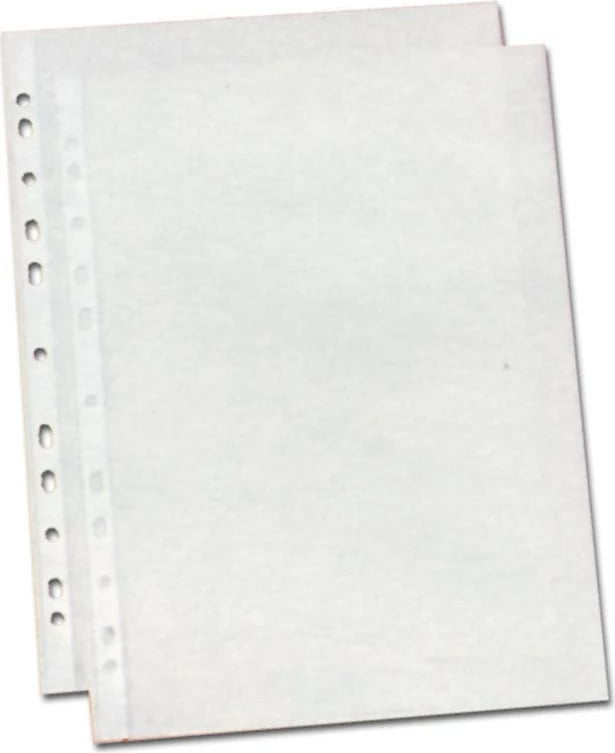 Fletë plastike A4 me vrima NEXT, 100 copë