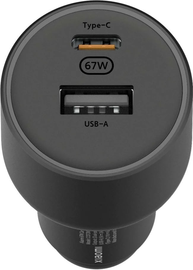 Karikues veture Xiaomi Mi 67W, USB-C & USB-A, i zi