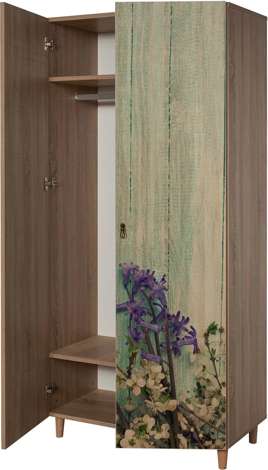 Dollap Hanah Home, Stil - 727, ngjyrë lisi Sonoma