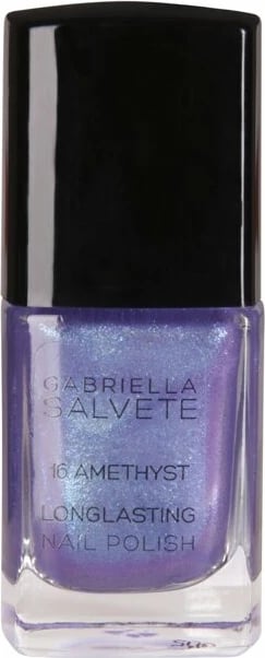 Llak për thonj për femra Gabriella Salvete Longlasting Enamel 16 Amethyst, blu, rozë, 11ml