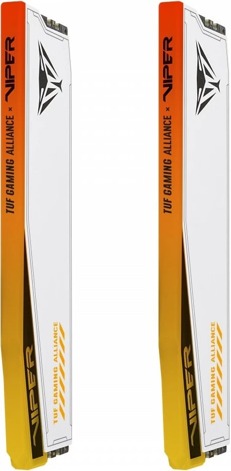 RAM Memorje Patriot Viper Elite 5 RGB TUF, 32GB (2x16GB), DDR5, 6600MHz, CL34, Bardhë