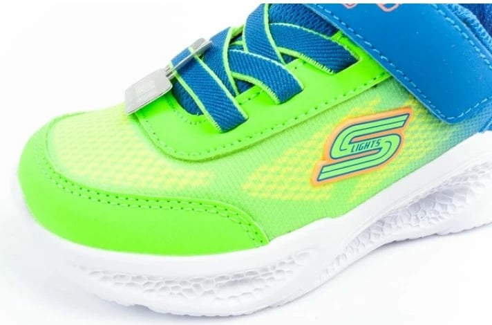 Atlete për fëmijë Skechers, kaltër-gjelbër