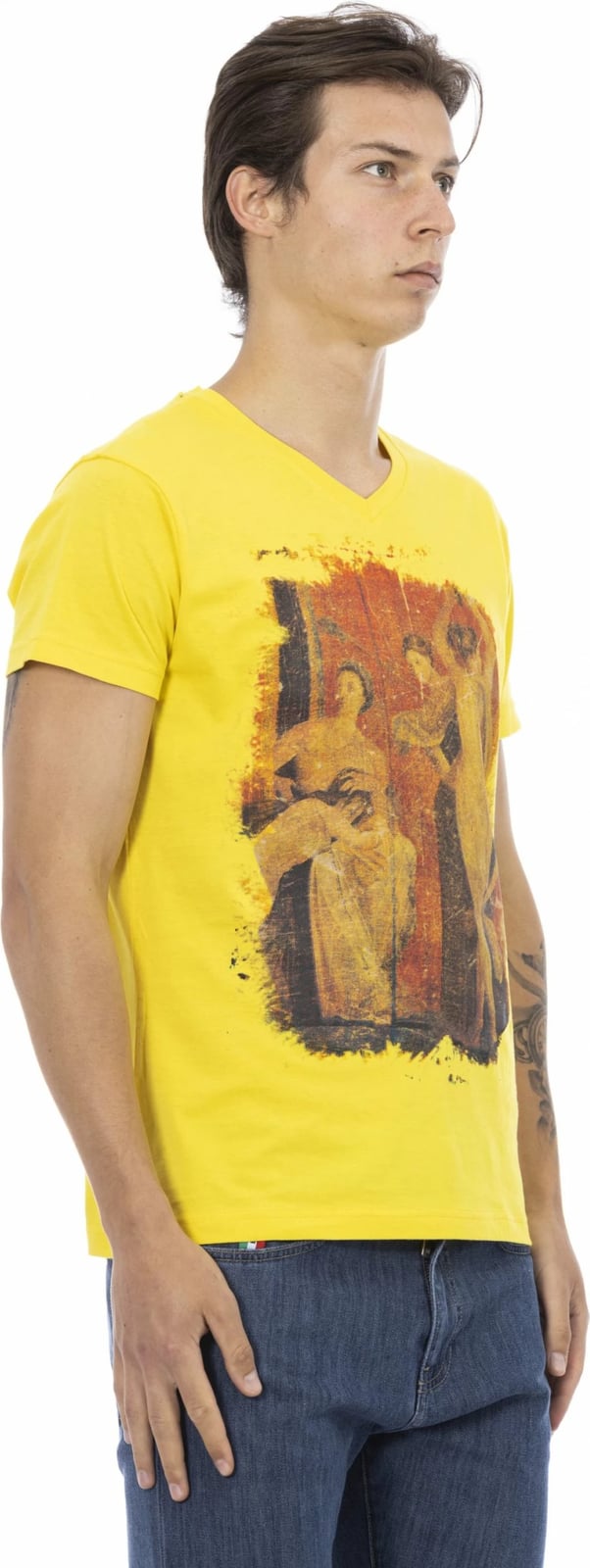 Maicë për meshkuj Trussardi, e verdhë