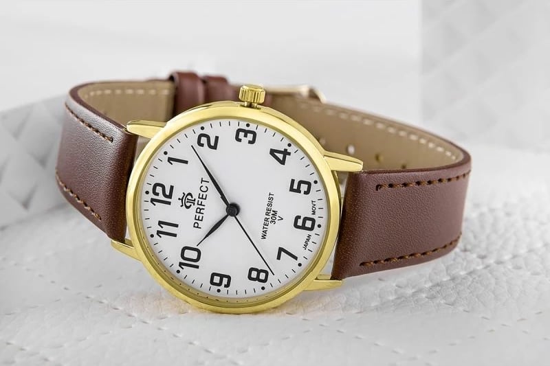 Orë dore femrash PERFECT GX093-12, kafe