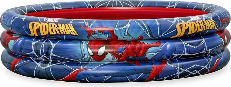 Pishinë e fryrë, Bestway, Marvel Spider-Man II, 122x30 cm, 200 L, për fëmijë 2+, multingjyrëshe