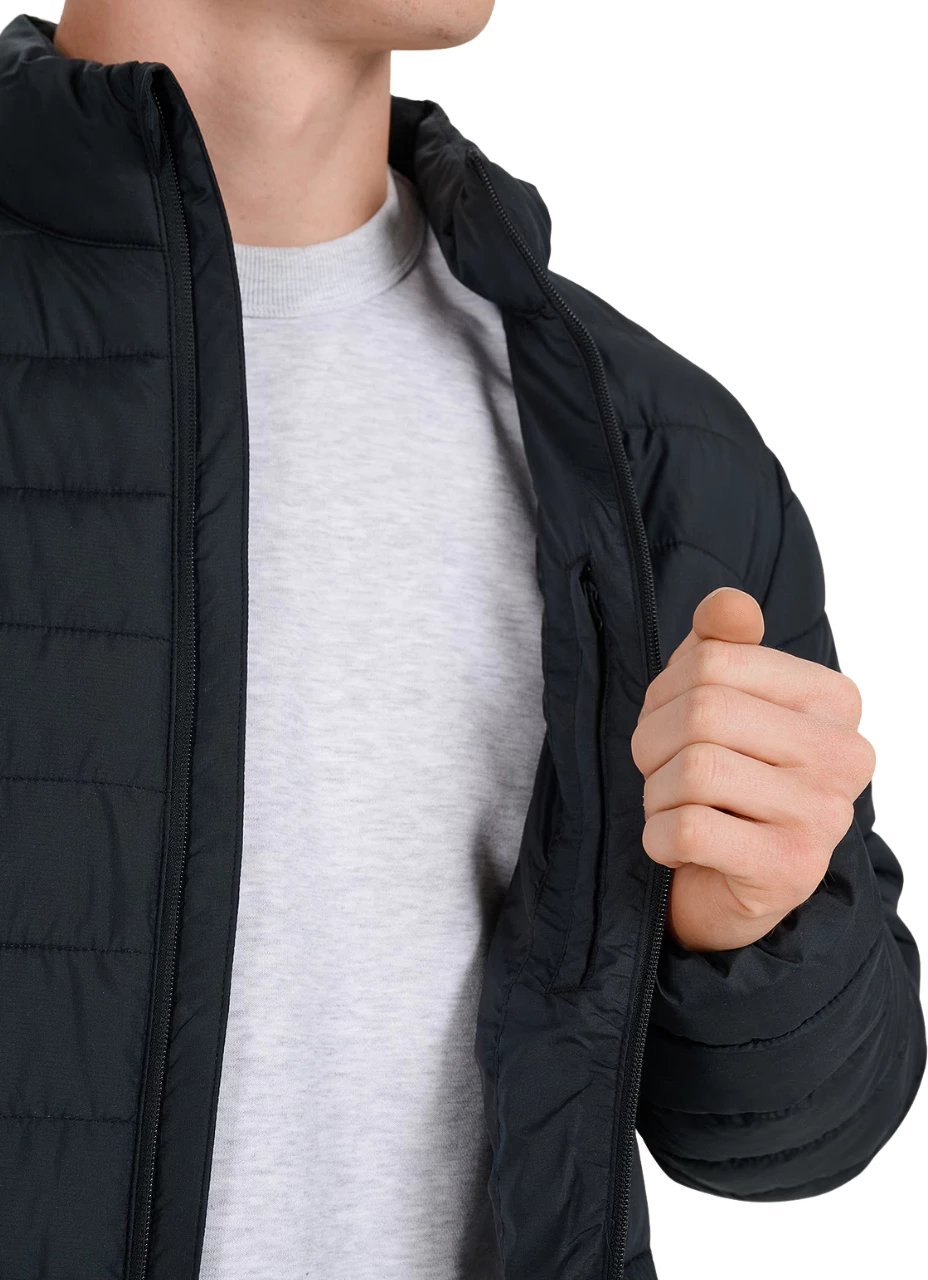 Jakne puffer për meshkuj 4F, e zezë