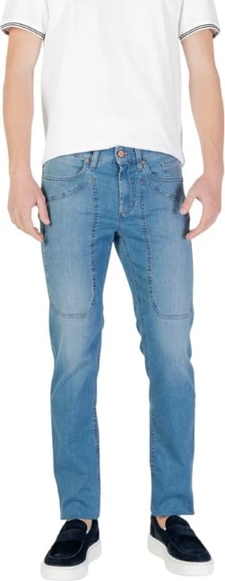 Jeans për meshkuj Jeckerson, blu