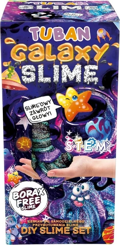 Set DIY slime TUBAN Galaxy, TU3773, shumëngjyrësh