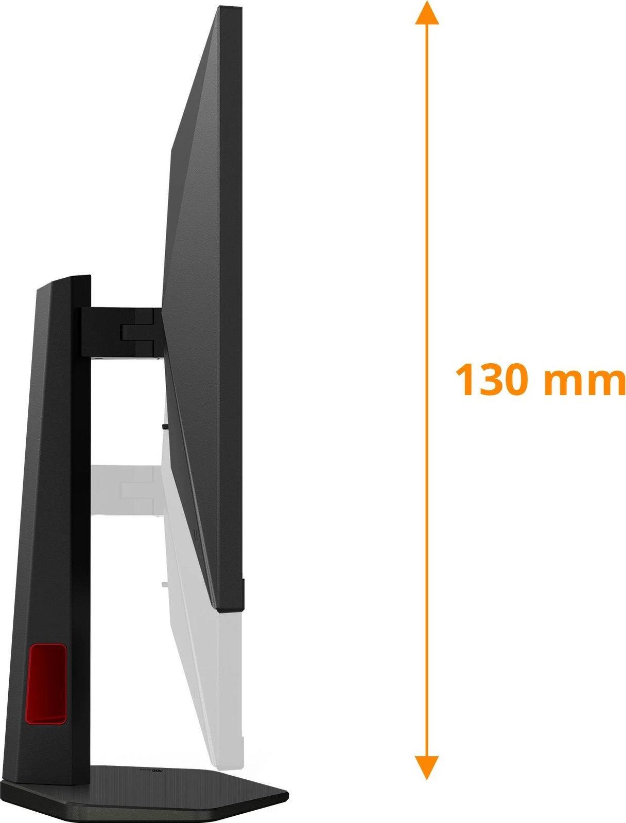 Monitor AOC Q27G4ZR 27 inç, QHD, 240Hz, Fast IPS, e zezë/kuqe