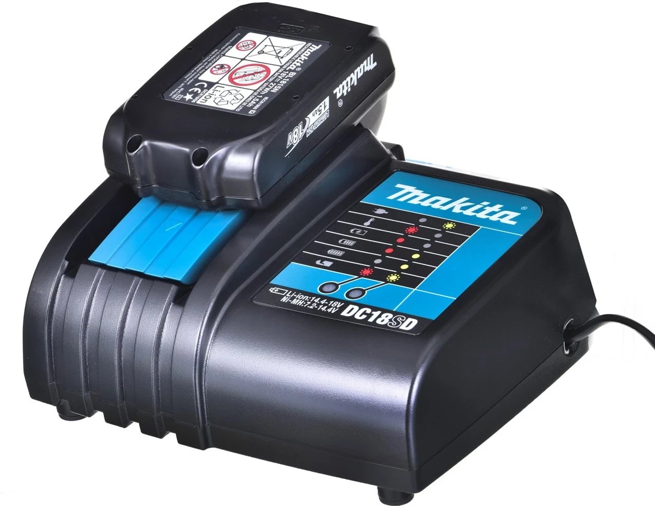 Gërshërë bari pa kabllo Makita DUM604SYX, 18V, Zi, Turkuaz