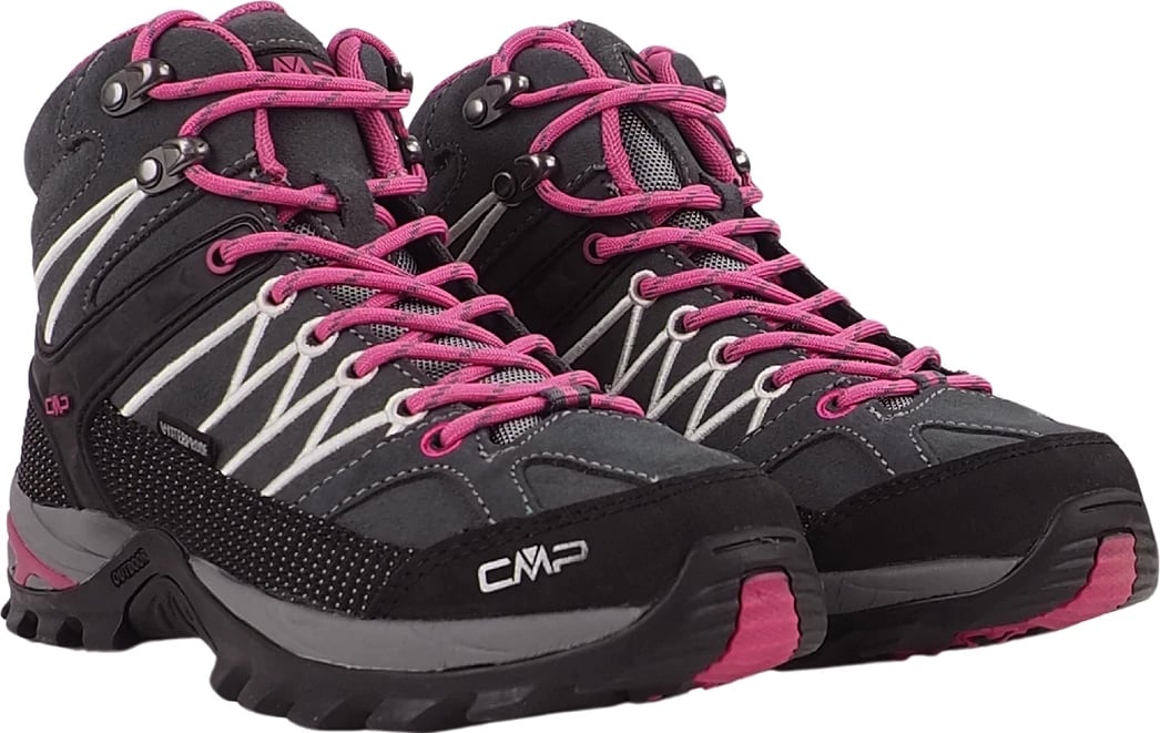Atlete hiking për femra CMP, gri-rozë