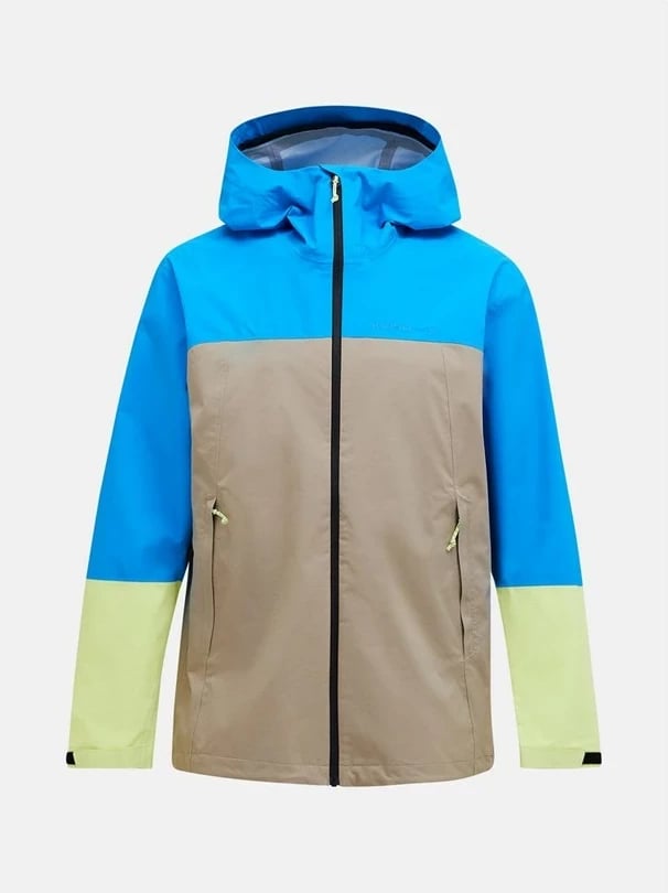 Xhaketë shiu Peak Performance Trail Hipe Shell, 629941, bril blue/avid beige/sunny adv