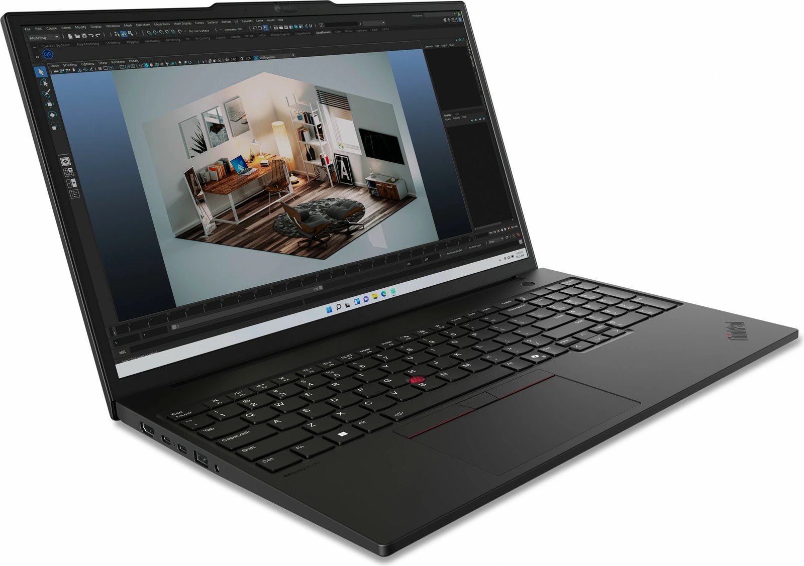 Laptop Lenovo ThinkPad P16s Gen 3, Intel Core Ultra 9, 64 GB RAM, 1 TB, 16 inch, e zezë