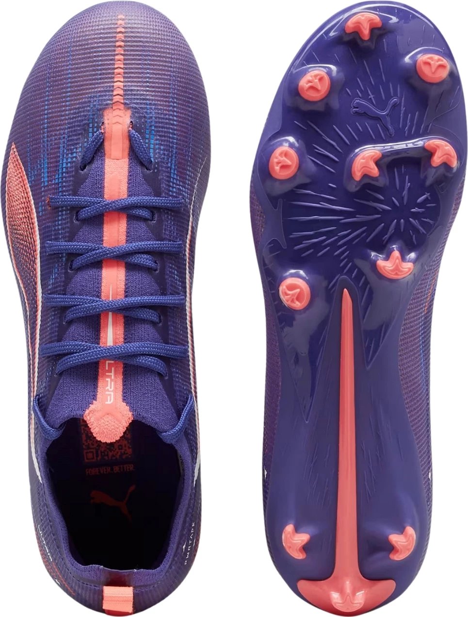 Atlete futbolli për fëmijë Puma Ultra 5 Pro, të zeza