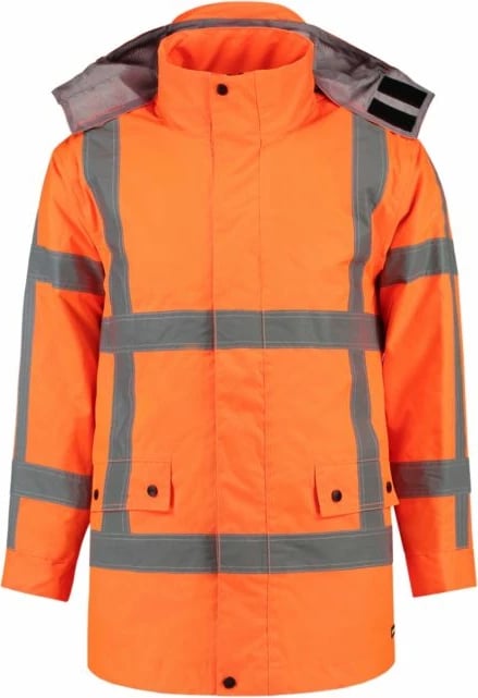 Jakne pune unisex Tricorp, portokalli