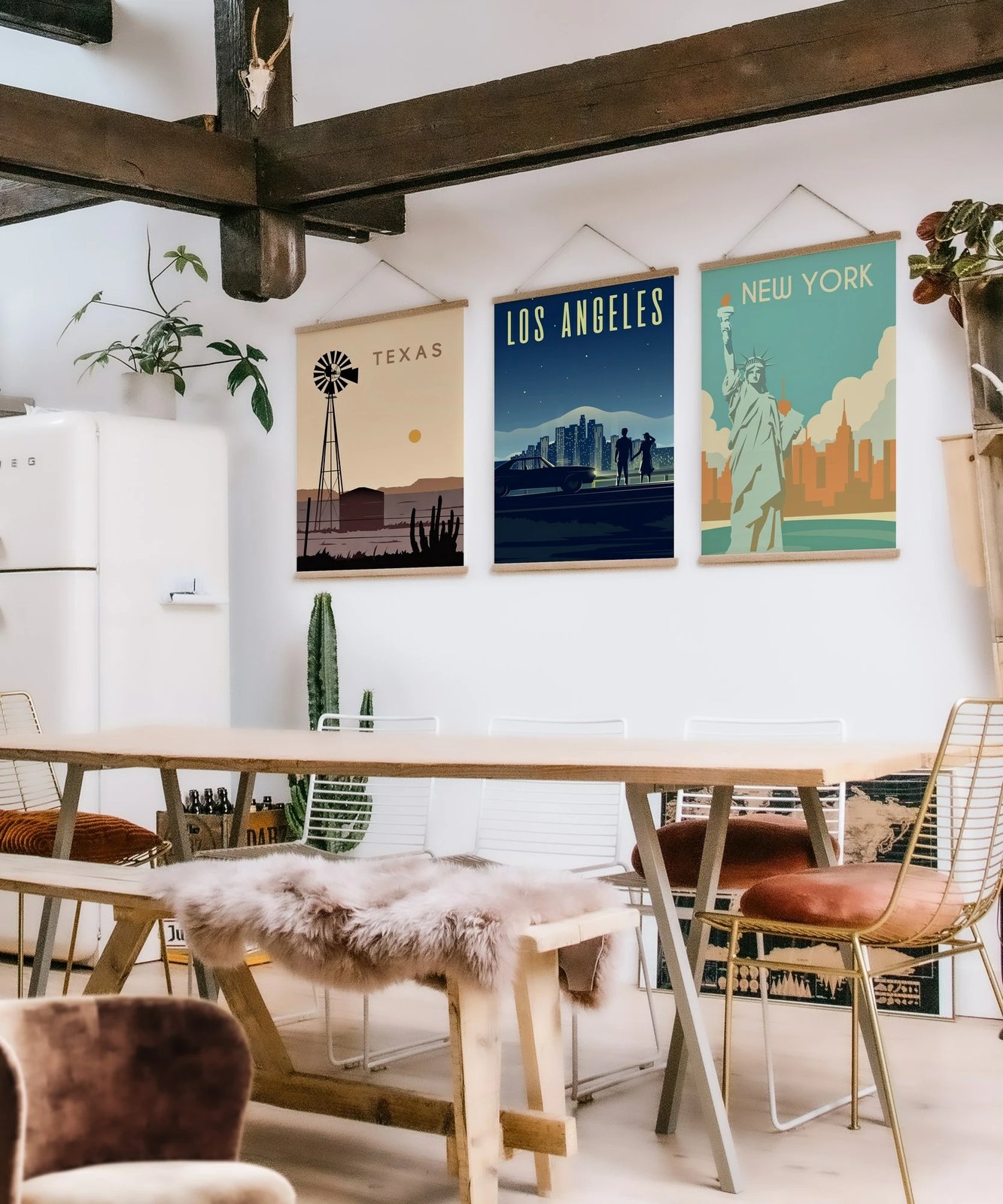 Pikturë dekorative me kornizë (3 pjesë), Wallity, SRG21