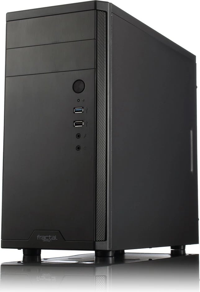 Kasë Fractal Design Core 1100, Mini Tower, micro ATX/Mini-ITX, e zezë Kasë Fractal Design Core 1100, Mini Tower, micro ATX/Mini-ITX, e zezë