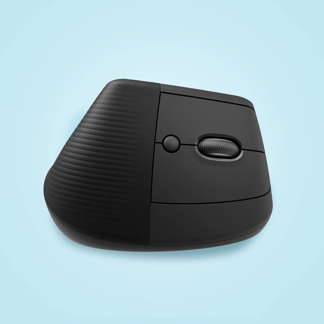 Mausi Ergonomik Logitech Lift, Grafite