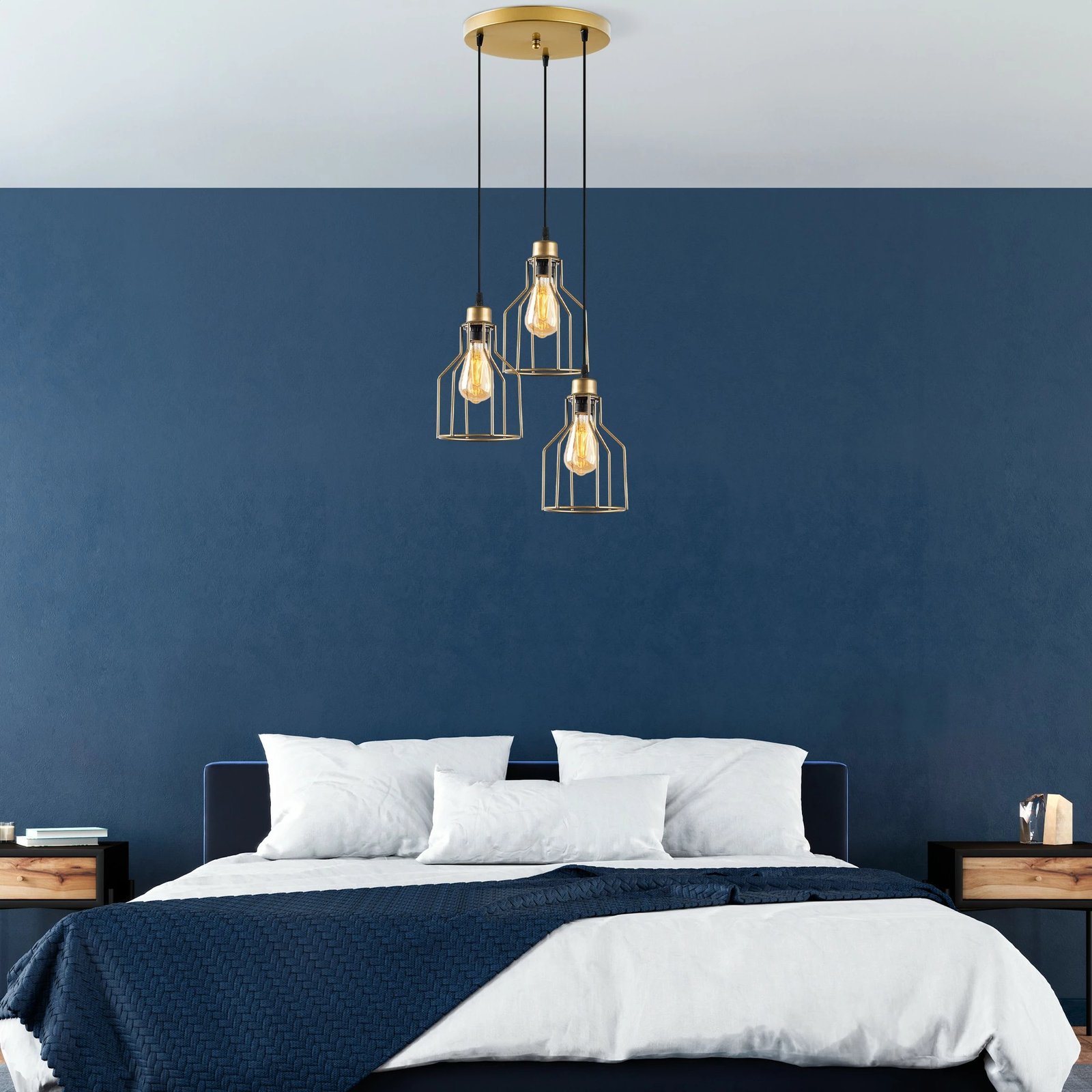 Llambë tavani Opviq, ngjyrë ari, Kofı - N-1095-1