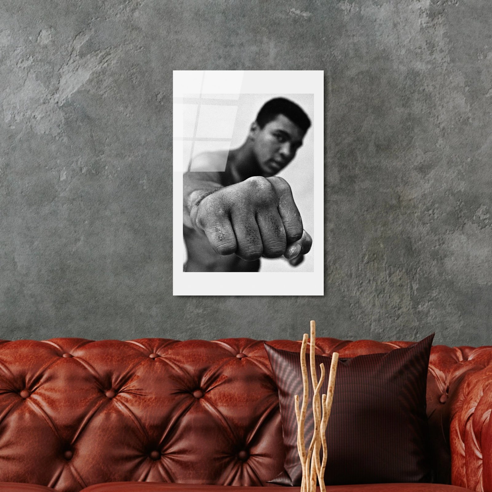 Pikturë dekorative prej xhami të temperuar Wallity, UV-991, 30x45cm