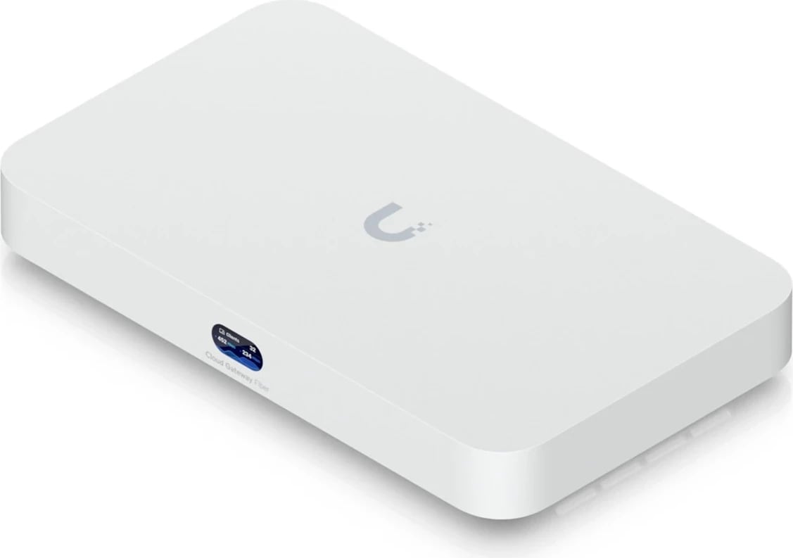 Gateway Ubiquiti UCG-Fiber, 30W, 10/100/1000/2500/10000 Mbit/s, i bardhë