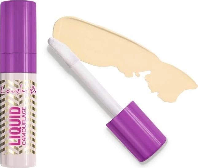 Korektor për femra Lovely Liquid Camouflage Highly Covering Face Concealer 04, 8ml